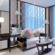 3D lustrzane naklejki , lustro artystyczne dekoracje ścienne